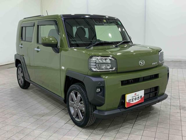 タフトＧターボサポカーＳワイド適合　スカイフィールトップ　電動パーキングブレーキ　全車速追従機能付ＡＣＣ　ステアリングスイッチ　シートヒーター　ＵＳＢ接続端子　Ｐスタート　コーナーセンサー（神奈川県）の中古車