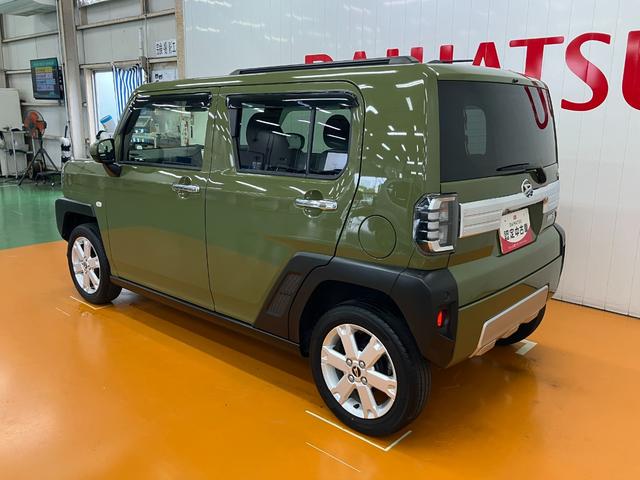 タフトＧ　クロムベンチャーサポカーＳワイド適合　パノラマモニター対応　スカイフィールトップ　電動パーキングブレーキ　ステアリングスイッチ　シートヒーター　ＵＳＢ接続端子　Ｐスタート　コーナーセンサー　電動格納ミラー　キーフリー（神奈川県）の中古車