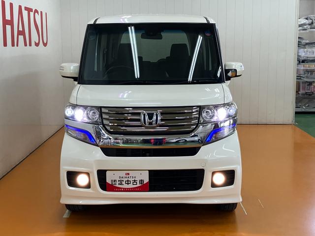 Ｎ−ＢＯＸカスタムＧ・ターボＡパッケージ衝突被害軽減ブレーキシステム　デイライト　両側オートスライドドア　Ｂカメラ　クルーズコントロール　ステアリングスイッチ　パドルシフト　Ｐスタート　ＥＴＣ　電動格納ミラー　キーフリー（神奈川県）の中古車