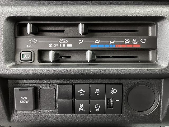 ハイゼットトラックスタンダードサポカーSワイド適合 三方開 ラジオ エアコン 光軸調整ダイヤル コーナーセンサー アイドリングストップ 横滑り防止機能 誤発進抑制機能 アクセサリーソケット(神奈川県)の中古車