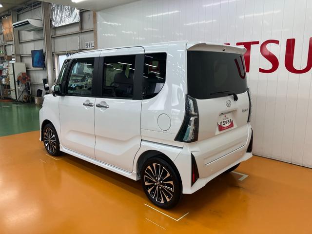 タントカスタムＲＳリミテッド　Ｂカメラ　Ｐスタート　キーフリーサポカーＳワイド適合　ミラクルオープンドア　Ｂカメラ　パノラマモニター対応　全車速追従機能付ＡＣＣ　電動パーキングブレーキ　シートヒーター　Ｐスタート　両側オートスライドドア　キーフリー（神奈川県）の中古車