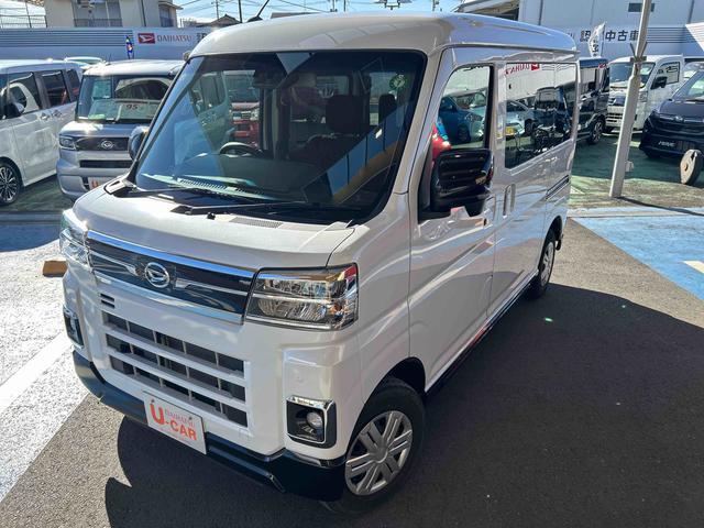 アトレーＲＳ　走行距離９７２６キロ　車検整備付　当店デモカーアップ衝突回避支援　キーフリー　プッシュボタンスタート　両側電動スライドドア　アダプティブクルーズコントロール　レーンキープコントロール　ターボ　純正カーペットマット（埼玉県）の中古車