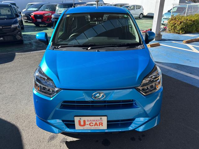 ミライースX リミテッドSAIII 走行6984キロ 当店デモカーUP一年保証・走行距離無制限 衝突回避助手席エアバック 純正カーペットマット クリアランスソナー オートマチックハイビーム オートライト LEDヘッドライト アイドリングストップ(埼玉県)の中古車