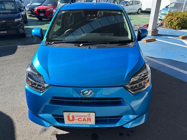 ミライースX リミテッドSAIII 走行6984キロ 当店デモカーUP一年保証・走行距離無制限 衝突回避助手席エアバック 純正カーペットマット クリアランスソナー オートマチックハイビーム オートライト LEDヘッドライト アイドリングストップ(埼玉県)の中古車