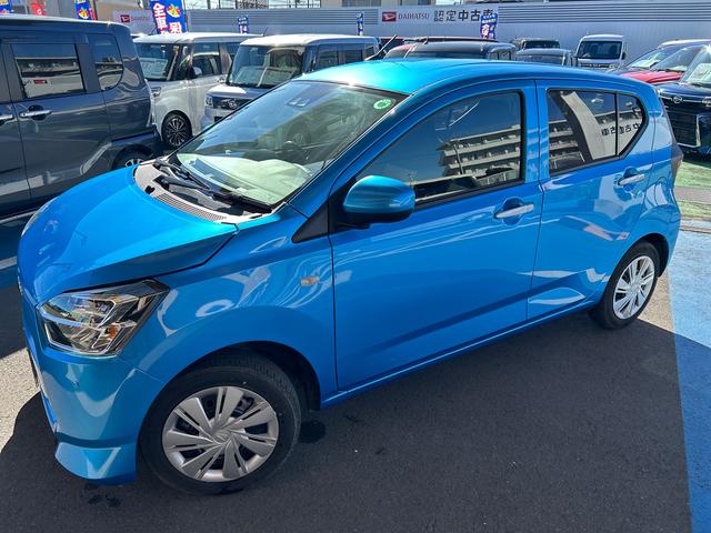 ミライースX リミテッドSAIII 走行6984キロ 当店デモカーUP一年保証・走行距離無制限 衝突回避助手席エアバック 純正カーペットマット クリアランスソナー オートマチックハイビーム オートライト LEDヘッドライト アイドリングストップ(埼玉県)の中古車