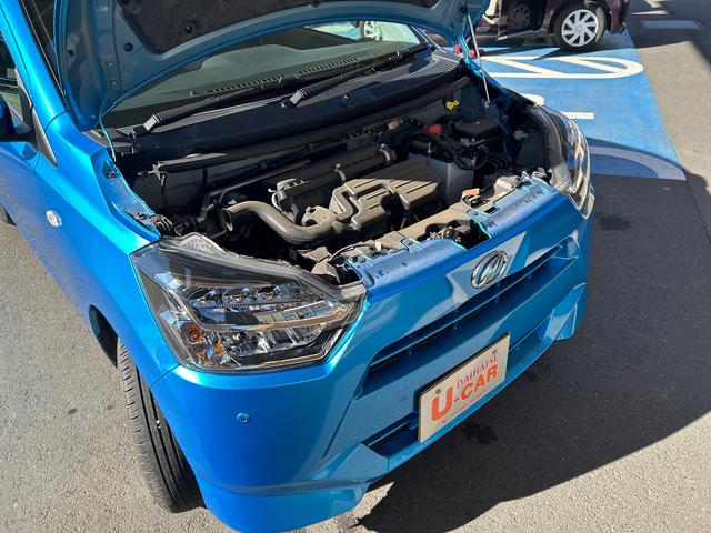 ミライースX リミテッドSAIII 走行6984キロ 当店デモカーUP一年保証・走行距離無制限 衝突回避助手席エアバック 純正カーペットマット クリアランスソナー オートマチックハイビーム オートライト LEDヘッドライト アイドリングストップ(埼玉県)の中古車