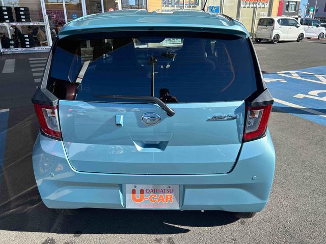 ミライースX リミテッドSAIII 走行6464キロ 当店デモカーUP一年保証・走行距離無制限 衝突回避支援 リヤワイパー 助手席エアバック 純正カーペットマット クリアランスソナー オートマチックハイビーム オートライト LEDヘッドライト アイドリングストップ(埼玉県)の中古車