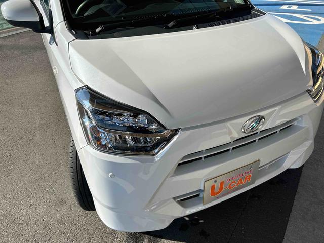 ミライースＸ　リミテッドＳＡIII　走行６４３１キロ　当店デモカーＵＰ一年保証・走行距離無制限　Ｒワイパー　衝突回避支援　助手席エアバック　純正カーペットマット　クリアランスソナー　オートマチックハイビーム　オートライト　ＬＥＤヘッドライト　アイドリングストップ（埼玉県）の中古車