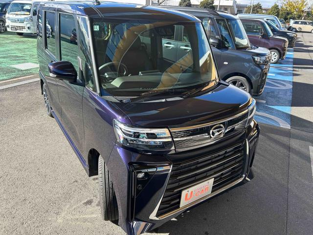 タントカスタムRS 走行467キロ 当店デモカーアップ ナビ1年保証距離無制限 パノラマモニター 純正マット サイドエアバッグ アイドリングストップ 両側電動スライドドア オート格納式ドアミラー(埼玉県)の中古車