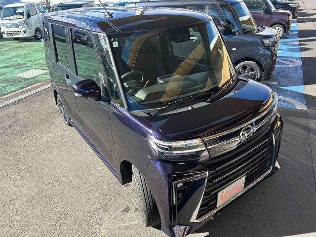 タントカスタムRS 走行467キロ 当店デモカーアップ ナビ1年保証距離無制限 パノラマモニター 純正マット サイドエアバッグ アイドリングストップ 両側電動スライドドア オート格納式ドアミラー(埼玉県)の中古車