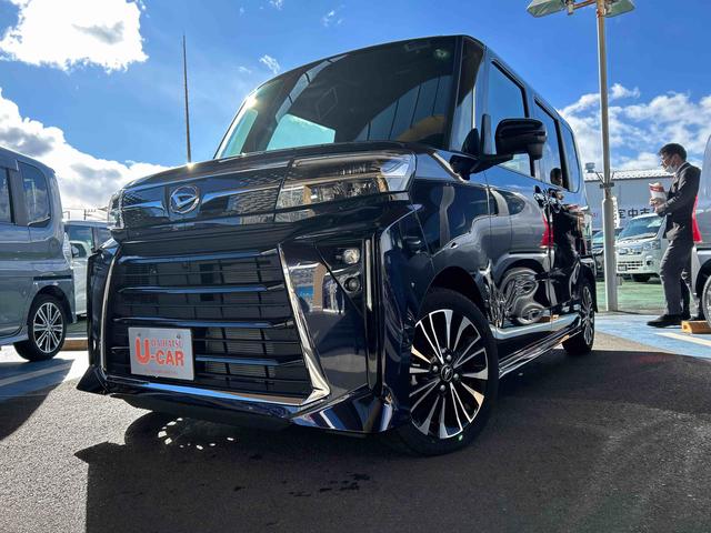 タントカスタムRS 走行467キロ 当店デモカーアップ ナビ1年保証距離無制限 パノラマモニター 純正マット サイドエアバッグ アイドリングストップ 両側電動スライドドア オート格納式ドアミラー(埼玉県)の中古車