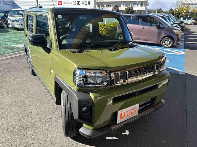 タフトGターボ クロムベンチャー 当店デモカーアップ 純正ナビ走行1591キロ 一年保証・走行距離無制限 ブルートゥース パノラマモニター クリアランスソナー オートライト LEDヘッドライト シートヒーター(埼玉県)の中古車