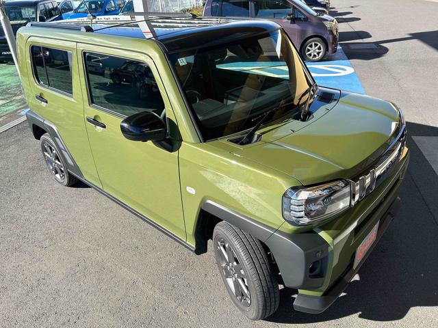 タフトGターボ クロムベンチャー 当店デモカーアップ 純正ナビ走行1591キロ 一年保証・走行距離無制限 ブルートゥース パノラマモニター クリアランスソナー オートライト LEDヘッドライト シートヒーター(埼玉県)の中古車