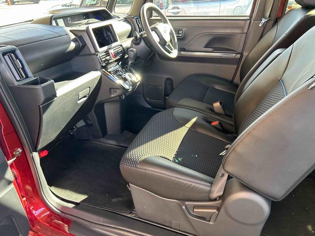 タントカスタムＸ　走行距離４３６４キロ　当店デモカーアップ１年保証距離無制限　純正マット　サイドエアバッグ　ＬＥＤヘッドランプ　アイドリングストップ　シートヒーター　両側電動スライドドア　オプションツートンカラー（埼玉県）の中古車