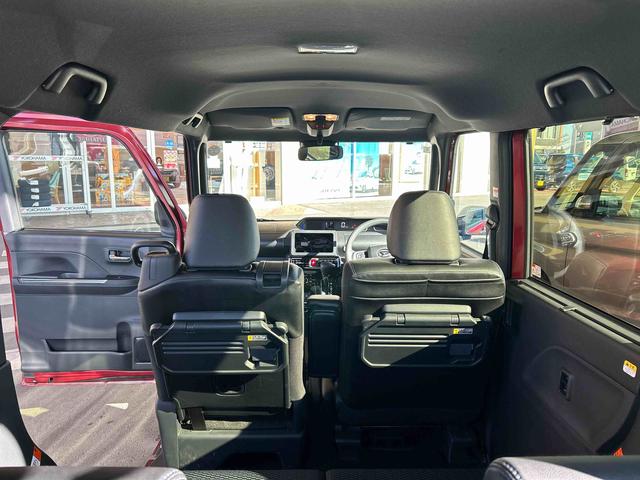 タントカスタムＸ　走行距離４３６４キロ　当店デモカーアップ１年保証距離無制限　純正マット　サイドエアバッグ　ＬＥＤヘッドランプ　アイドリングストップ　シートヒーター　両側電動スライドドア　オプションツートンカラー（埼玉県）の中古車