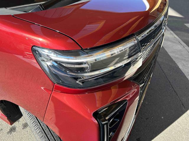 タントカスタムＸ　走行距離４３６４キロ　当店デモカーアップ１年保証距離無制限　純正マット　サイドエアバッグ　ＬＥＤヘッドランプ　アイドリングストップ　シートヒーター　両側電動スライドドア　オプションツートンカラー（埼玉県）の中古車