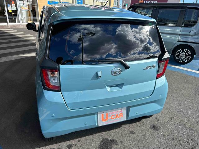 ミライースＸ　ＳＡIII　走行５７３８キロ　当店試乗車アップ一年保証・走行距離無制限　衝突回避支援　助手席エアバック　純正カーペットマット　クリアランスソナー　オートマチックハイビーム　オートライト　ＬＥＤヘッドライト　アイドリングストップ（埼玉県）の中古車