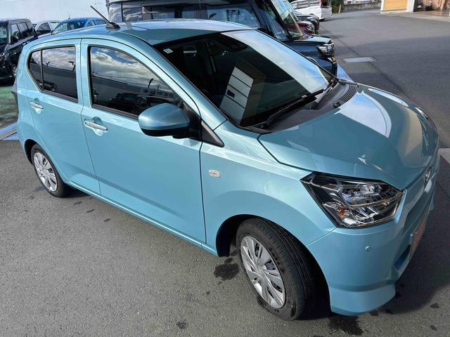 ミライースＸ　ＳＡIII　走行５７３８キロ　当店試乗車アップ一年保証・走行距離無制限　衝突回避支援　助手席エアバック　純正カーペットマット　クリアランスソナー　オートマチックハイビーム　オートライト　ＬＥＤヘッドライト　アイドリングストップ（埼玉県）の中古車