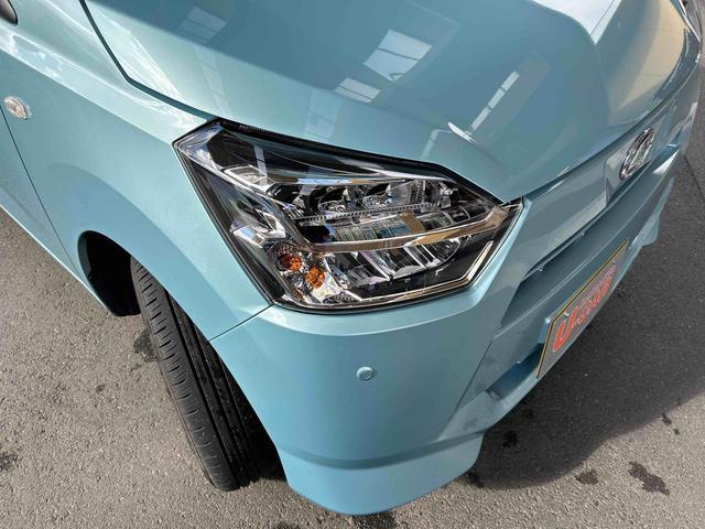 ミライースＸ　ＳＡIII　走行５７３８キロ　当店試乗車アップ一年保証・走行距離無制限　衝突回避支援　助手席エアバック　純正カーペットマット　クリアランスソナー　オートマチックハイビーム　オートライト　ＬＥＤヘッドライト　アイドリングストップ（埼玉県）の中古車