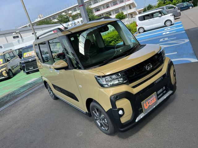 タントファンクロス　走行９２７キロ／サイドエアバッグ／ＬＥＤランプ１年保証距離無制限　走行距離９２７キロ　サイドエアバッグ　ＬＥＤヘッドランプ　アイドリングストップ　シートヒーター　両側電動スライドドア　オート格納式ドアミラー　電動パーキングブレーキ　キーフリー（埼玉県）の中古車