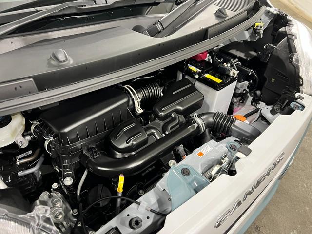 ムーヴキャンバスストライプスＧ　走行２５０４キロ／ＬＥＤヘッドライト一年保証・走行距離無制限　走行２５０４キロ　サイドエアバック　クリアランスソナー　オートマチックハイビーム　オートライト　ＬＥＤヘッドライト　ベンチシート　シートヒーター　両側電動スライドドア（埼玉県）の中古車