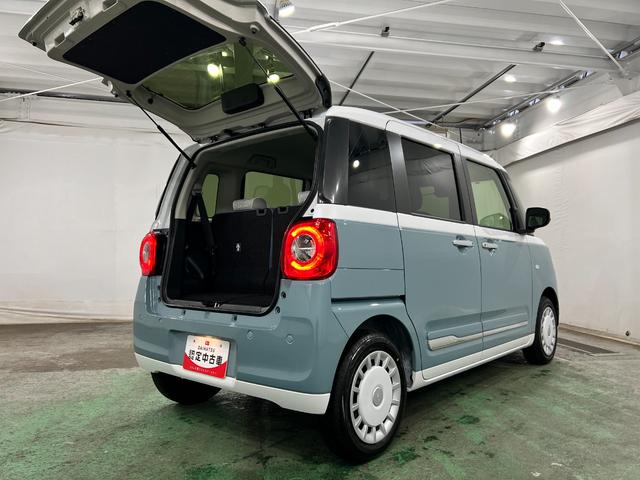 ムーヴキャンバスストライプスＧ　走行２５０４キロ／ＬＥＤヘッドライト一年保証・走行距離無制限　走行２５０４キロ　サイドエアバック　クリアランスソナー　オートマチックハイビーム　オートライト　ＬＥＤヘッドライト　ベンチシート　シートヒーター　両側電動スライドドア（埼玉県）の中古車