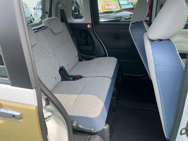 ムーヴキャンバスストライプスＸ　走行６１５キロ／シートヒーター／両側電動１年保証距離無制限　走行距離６１５キロ　サイドエアバッグ　ＬＥＤヘッドランプ　アイドリングストップ　シートヒーター　両側電動スライドドア　オート格納式ドアミラーキーフリー（埼玉県）の中古車