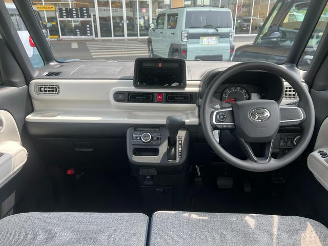 ムーヴキャンバスストライプスＸ　走行６１５キロ／シートヒーター／両側電動１年保証距離無制限　走行距離６１５キロ　サイドエアバッグ　ＬＥＤヘッドランプ　アイドリングストップ　シートヒーター　両側電動スライドドア　オート格納式ドアミラーキーフリー（埼玉県）の中古車