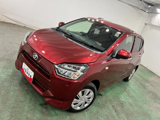 ミライースＸ　ＳＡIII　走行１６３５キロ／ＬＥＤヘッドライト一年保証・走行距離無制限　走行１６３５キロ　助手席エアバック　オートライト　オートマチックハイビーム　クリアランスソナー　アイドリングストップ（埼玉県）の中古車