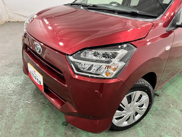 ミライースＸ　ＳＡIII　走行１６３５キロ／ＬＥＤヘッドライト一年保証・走行距離無制限　走行１６３５キロ　助手席エアバック　オートライト　オートマチックハイビーム　クリアランスソナー　アイドリングストップ（埼玉県）の中古車