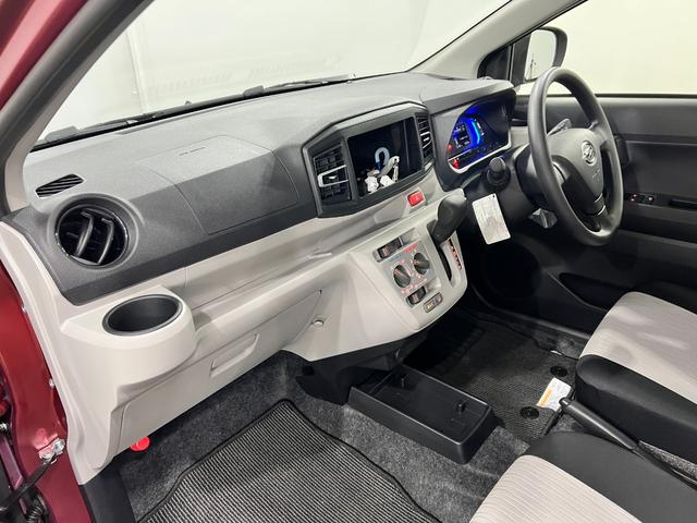 ミライースＸ　ＳＡIII　走行１６３５キロ／ＬＥＤヘッドライト一年保証・走行距離無制限　走行１６３５キロ　助手席エアバック　オートライト　オートマチックハイビーム　クリアランスソナー　アイドリングストップ（埼玉県）の中古車