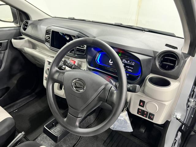 ミライースＸ　ＳＡIII　走行１４９３キロ／ＬＥＤヘッドライト一年保証・走行距離無制限　走行１４９３キロ　助手席エアバック　オートライト　オートマチックハイビーム　クリアランスソナー　アイドリングストップ（埼玉県）の中古車