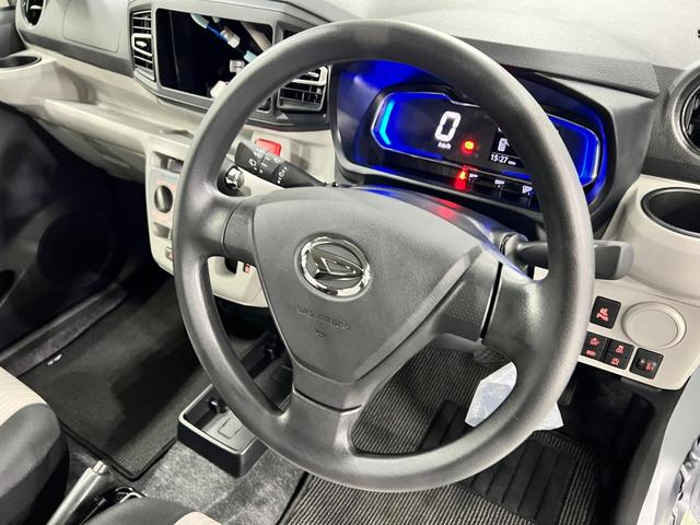 ミライースＸ　ＳＡIII　走行１４９３キロ／ＬＥＤヘッドライト一年保証・走行距離無制限　走行１４９３キロ　助手席エアバック　オートライト　オートマチックハイビーム　クリアランスソナー　アイドリングストップ（埼玉県）の中古車