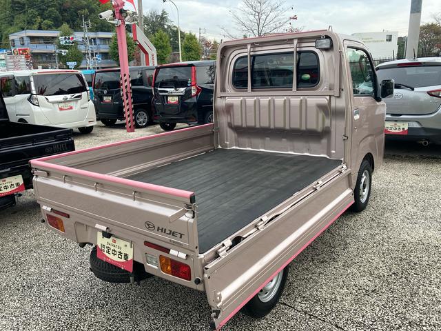 ハイゼットトラックエクストラ　４ＷＤ　荷台作業灯　フォグランプ　ＣＤステレオ保証１年間距離無制限付き　エアコン　パワーウインドウ　荷台作業灯　フォグランプ　キーレスエントリー　ＣＤステレオ（東京都）の中古車