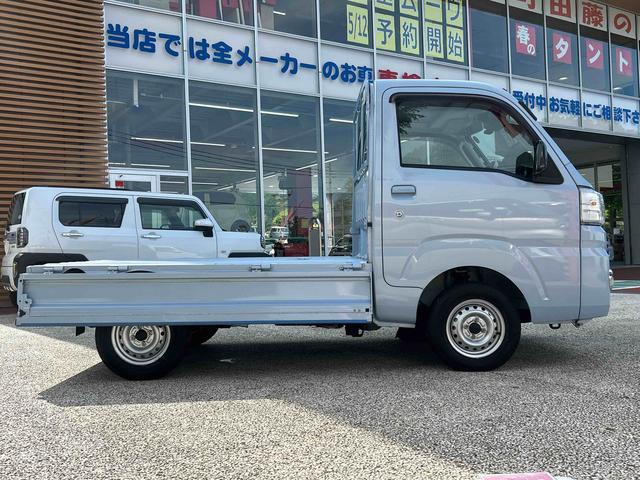 ハイゼットトラックエクストラＳＡIIIｔ　ドライブレコーダー　５速ＭＴ車まごころ保証　１年間・走行距離無制限付き　ドライブレコーダー　大型荷台作業等　マニュアル車　パワーウインドウ　エアコン　衝突回避支援ブレーキ（東京都）の中古車