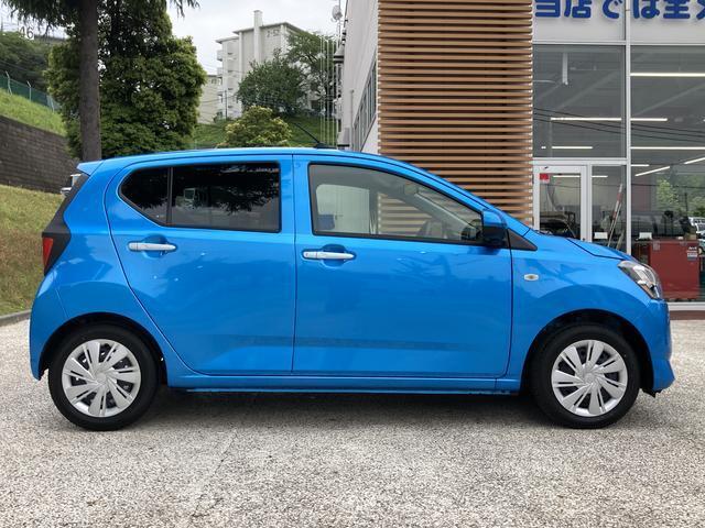 ミライースＸ　ＳＡIII　ＬＥＤヘッドランプ　電動格納ドアミラー保証　新車保証・まごころ保証　１年間・走行距離無制限付き　バックカメラ　ＬＥＤヘッドランプ　キーレスエントリー　電動格納ドアミラー　オートライト　オートハイビーム　コーナーセンサー（東京都）の中古車