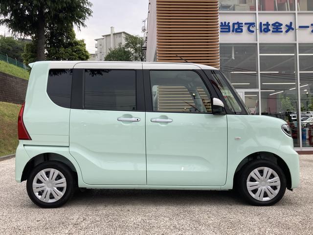 タントスローパーＸ　片側電動スライドドア　前席シートヒーター保証　新車保証・まごころ保証　１年間・走行距離無制限付き　電動パーキングブレーキ　ＬＥＤヘッドランプ　キーフリーシステム　片側電動スライドドア　前席シートヒーター　ミラクルオープンドア（東京都）の中古車