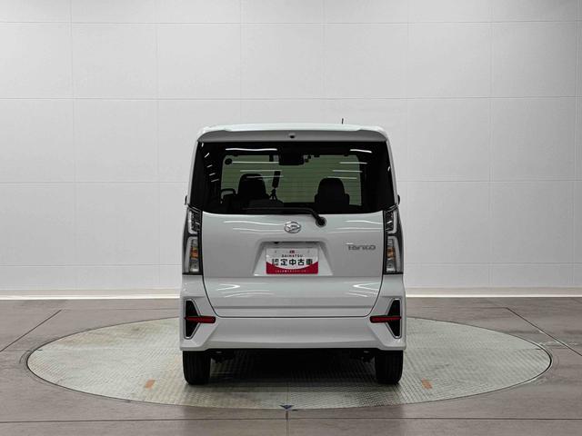 タントカスタムＸ保証　新車保証・まごころ保証　１年間・走行距離無制限付き（東京都）の中古車