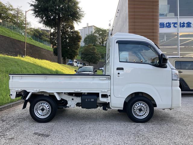 ハイゼットトラックハイルーフ 4WD プッシュスタート パワーウインドウ保証 まごころ保証 1年間・走行距離無制限付き キーフリーシステム 4WD パワーウインドウ コーナーセンサー ETC車載器 電動格納ドアミラー(東京都)の中古車