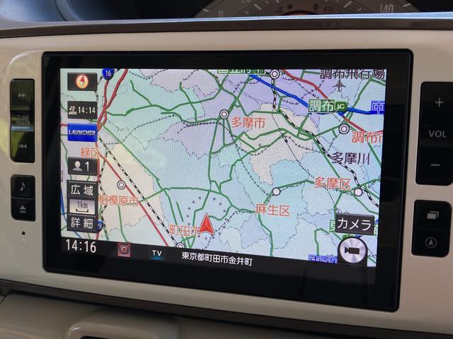 ムーヴキャンバスＸメイクアップリミテッドＳＡIII　純正ナビ　ＥＴＣ車載器保証　新車保証・まごころ保証　１年間・走行距離無制限付き　純正８インチナビ　ＥＴＣ車載器　ＨＤＭＩ接続ソケット　両側電動スライドドア　アイドリングストップ　オートエアコン　オート格納ドアミラー（東京都）の中古車