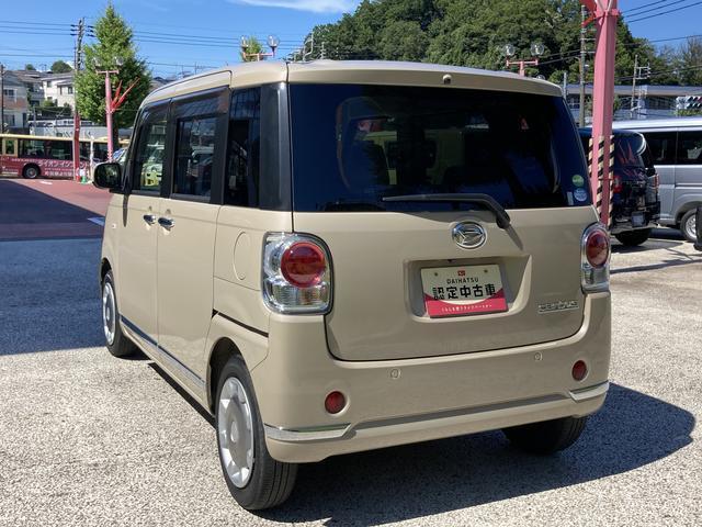 ムーヴキャンバスＸメイクアップリミテッドＳＡIII　純正ナビ　ＥＴＣ車載器保証　新車保証・まごころ保証　１年間・走行距離無制限付き　純正８インチナビ　ＥＴＣ車載器　ＨＤＭＩ接続ソケット　両側電動スライドドア　アイドリングストップ　オートエアコン　オート格納ドアミラー（東京都）の中古車