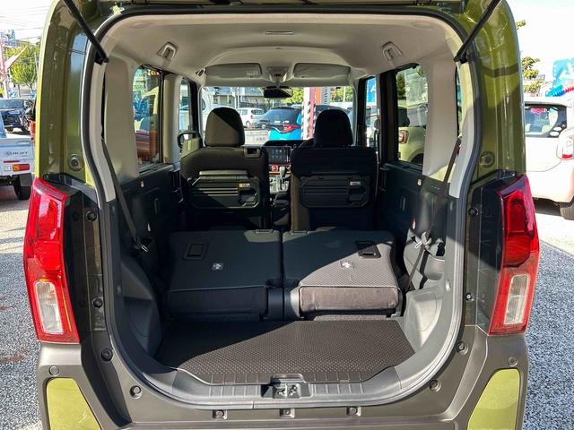 タントファンクロスターボ　届出済み未使用車　ディスプレイオーディオ保証　新車保証・まごころ保証　１年間・走行距離無制限付き　電動パーキングブレーキ　両側電動スライドドア　前席シートヒーター　コーナーセンサー　キーフリーシステム　シートバックテーブル（東京都）の中古車