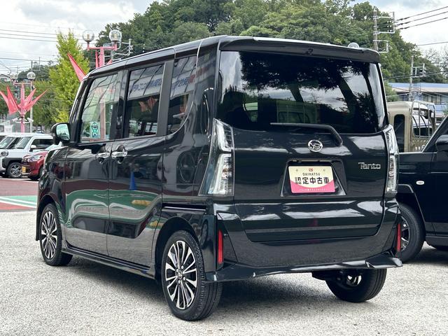 タントカスタムＲＳ保証　新車保証・まごころ保証　１年間・走行距離無制限付き（東京都）の中古車