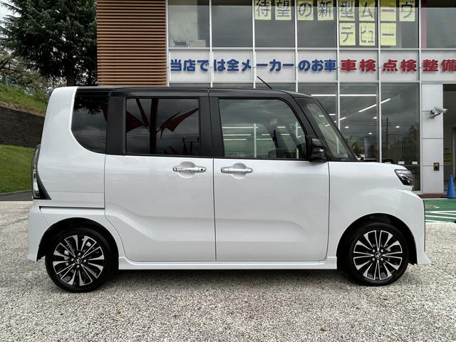 タントカスタムＲＳ保証　新車保証・まごころ保証　１年間・走行距離無制限付き（東京都）の中古車