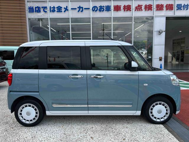 ムーヴキャンバスストライプスＧターボ保証　新車保証・まごころ保証　１年間・走行距離無制限付き（東京都）の中古車