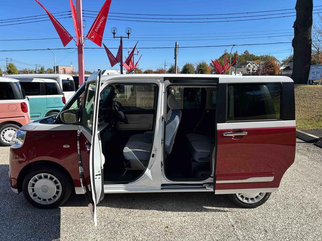 ムーヴキャンバスストライプスＧターボ　届け出済み未使用車保証　新車保証・まごころ保証　１年間・走行距離無制限付き（東京都）の中古車