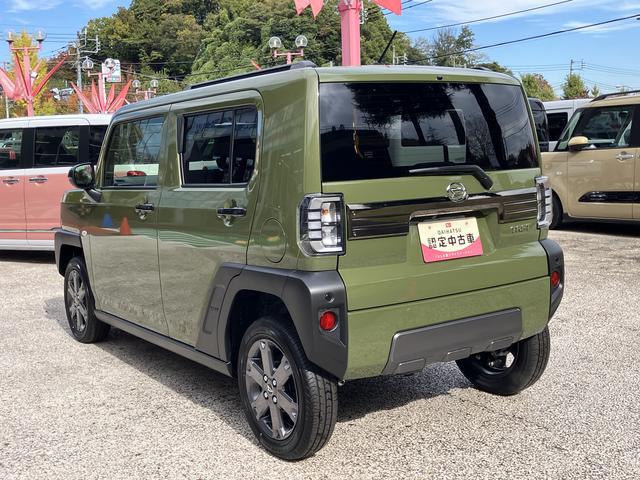 タフトＧターボ　クロムベンチャー届け出済み未使用車保証　新車保証・まごころ保証　１年間・走行距離無制限付き（東京都）の中古車