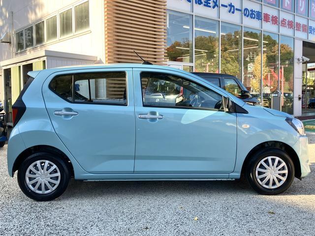 ミライースL SAIII 届け出済み未使用車 キーレスエントリー保証 新車保証・まごころ保証 1年間・走行距離無制限付き キーレスエントリー パワーウインドウ コーナーセンサー アイドリンストップ オートライト オートハイビーム 衝突回避支援ブレーキ(東京都)の中古車