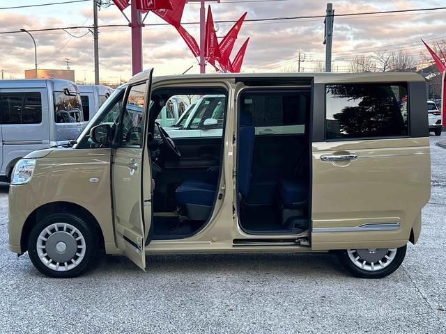 ムーヴキャンバスセオリーＧターボ　純正ナビ　パノラマモニター保証　新車保証・まごころ保証　１年間・走行距離無制限付き　純正７インチナビ　パノラマモニター　ＵＳＢ電源ソケット　キーフリーシステム　アダプティブクルーズコントロール　ＬＥＤヘッドランプ（東京都）の中古車