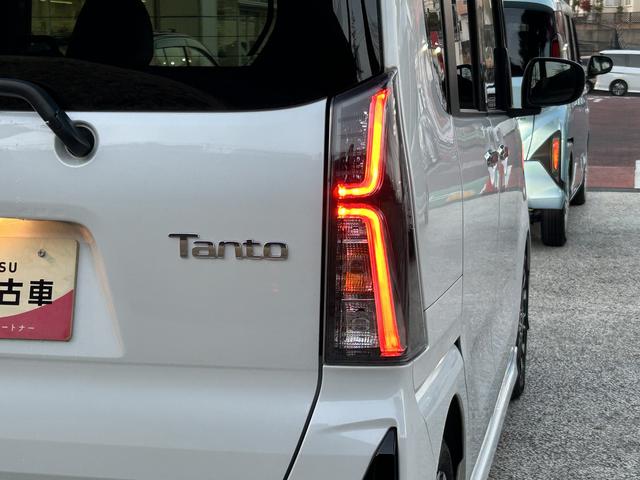 タントカスタムＲＳ保証　新車保証・まごころ保証　１年間・走行距離無制限付き（東京都）の中古車